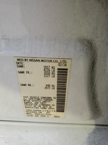 2016 NISSAN ALTIMA 2.5 - 1N4AL3AP4GC178274