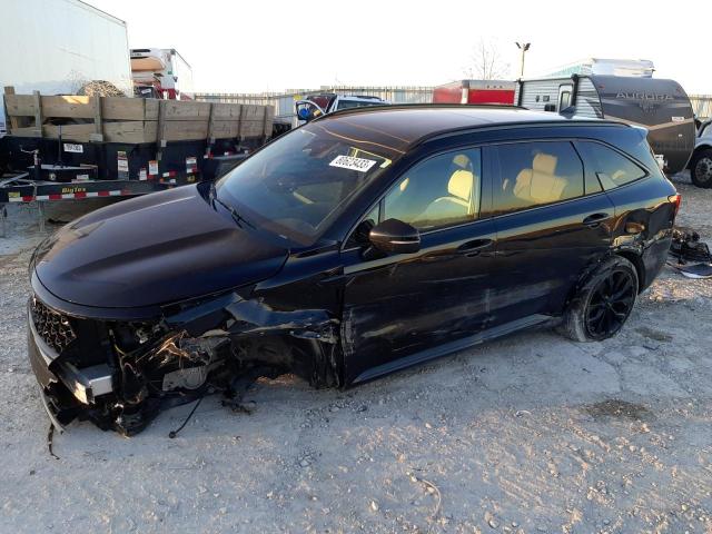 Lot #2459869964 2022 KIA SORENTO SX salvage car