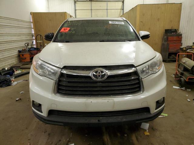 VIN 5TDJKRFH5ES029479 2014 Toyota Highlander, Xle no.5