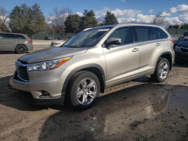 VIN 5TDDKRFH3FS078811 2015 Toyota Highlander, Limited no.1