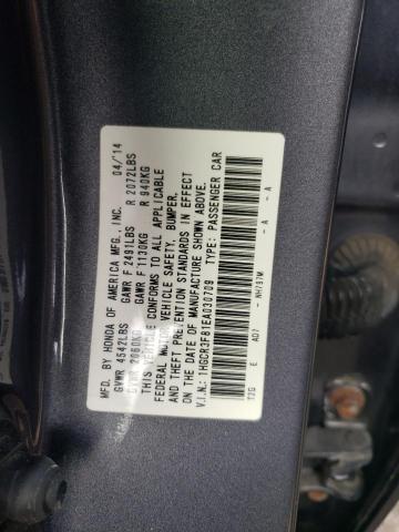 1HGCR3F81EA030709 | 2014 HONDA ACCORD EXL