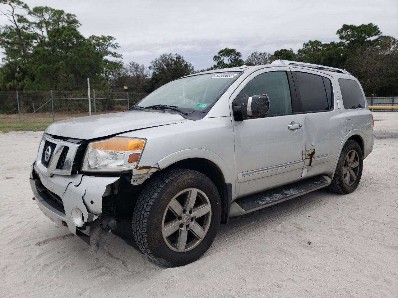 2011 Nissan Armada at FL Fort Pierce Copart lot 82604703