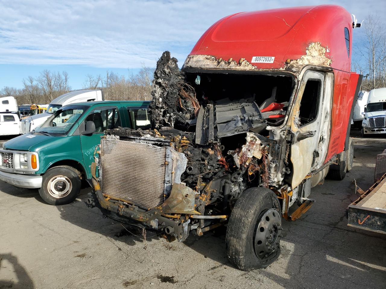 Lot #2976143504 2020 FREIGHTLINER CASCADIA 1