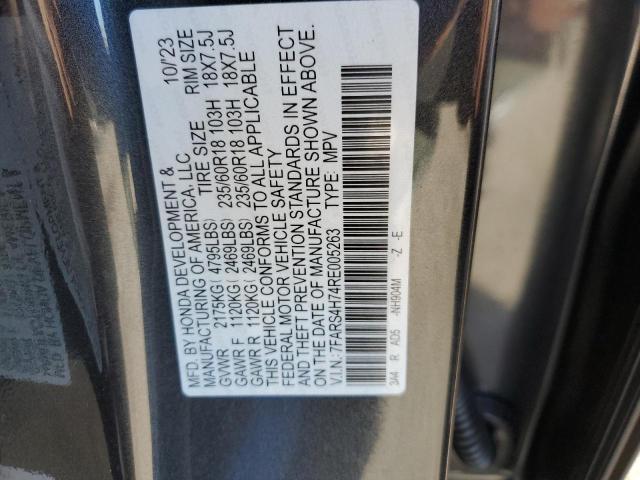 7FARS4H74RE005263 | 2024 HONDA CR-V EXL