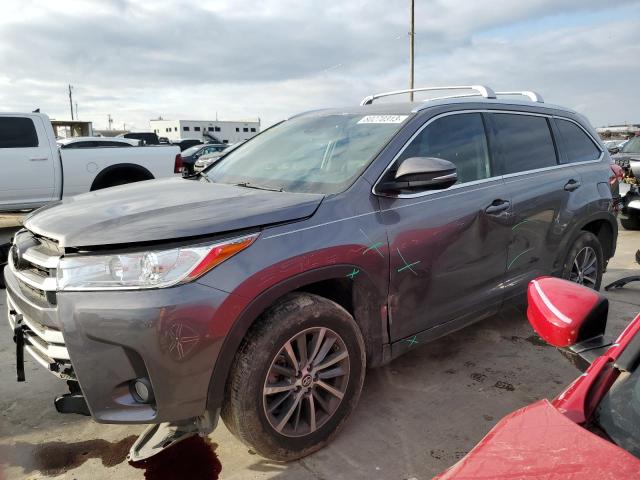 VIN 5TDKZRFH3KS356202 2019 Toyota Highlander, SE no.1