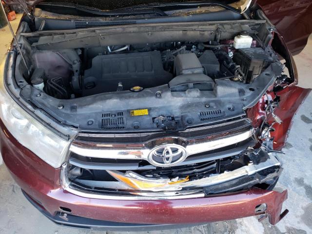 VIN 5TDZKRFHXES008016 2014 Toyota Highlander, LE no.11