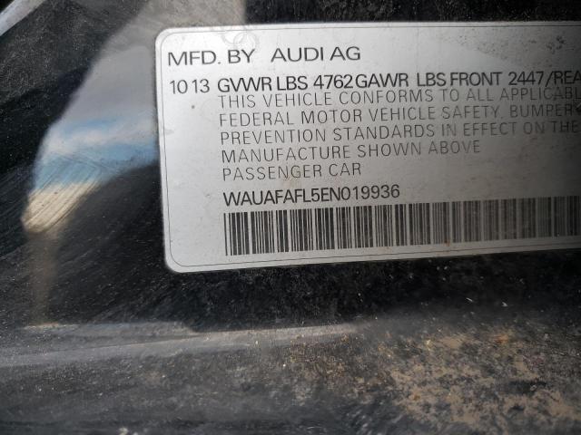 VIN WAUAFAFL5EN019936 2014 Audi A4, Premium no.12