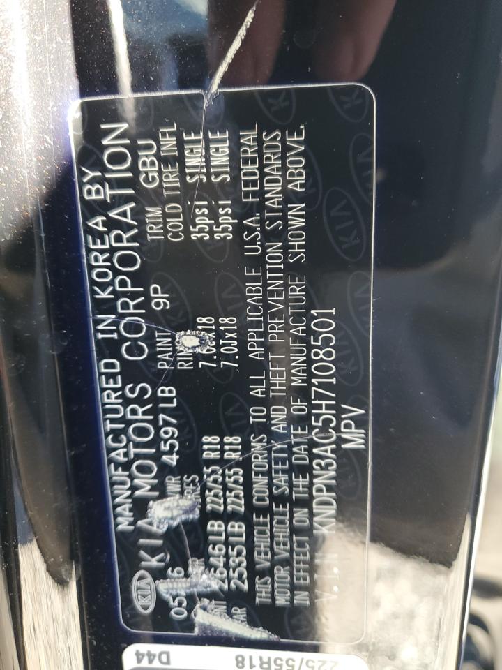 KNDPN3AC5H7108501 2017 Kia Sportage Ex