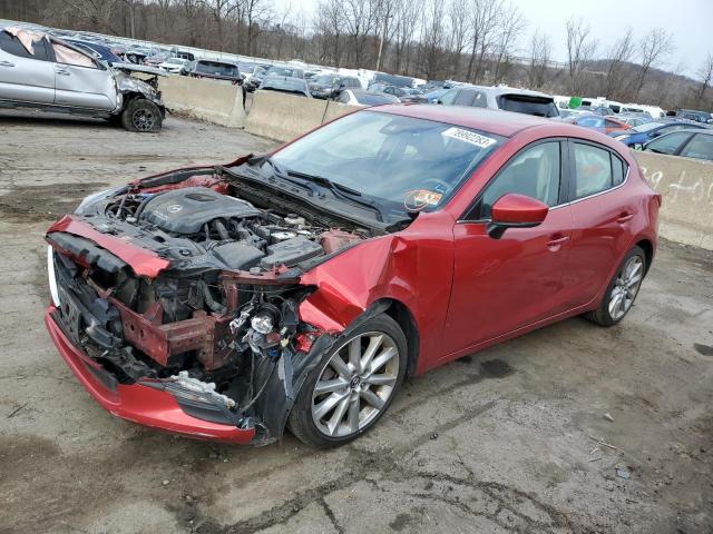 Lot #2356098607 2017 MAZDA 3 TOURING salvage car