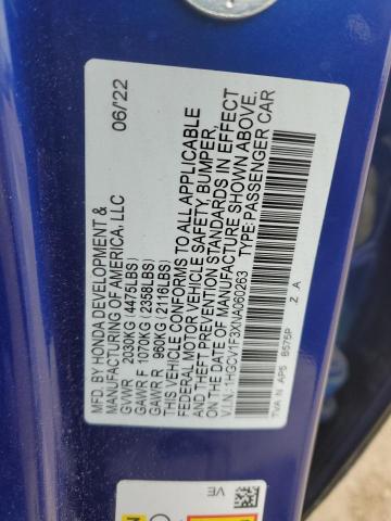 2022 HONDA ACCORD SPO - 1HGCV1F3XNA060263