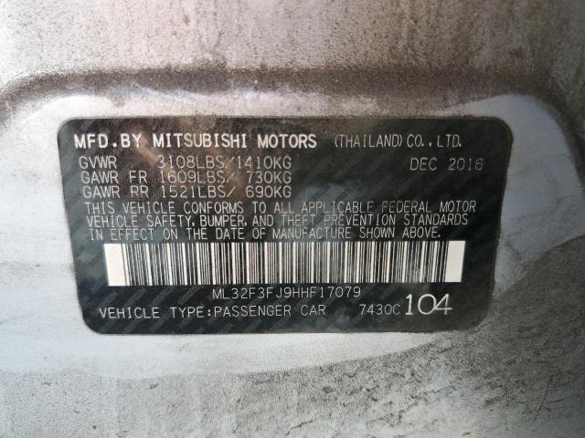 ML32F3FJ9HHF17079 | 2017 MITSUBISHI MIRAGE G4