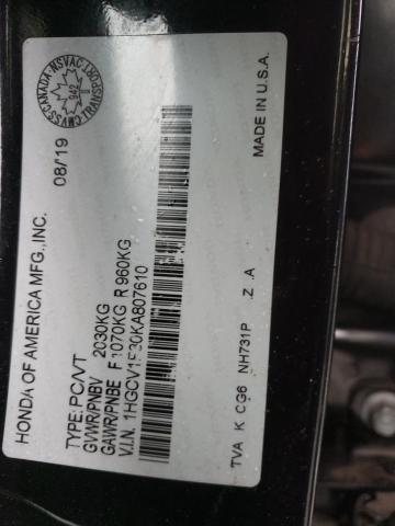2019 HONDA ACCORD SPO - 1HGCV1F30KA807610