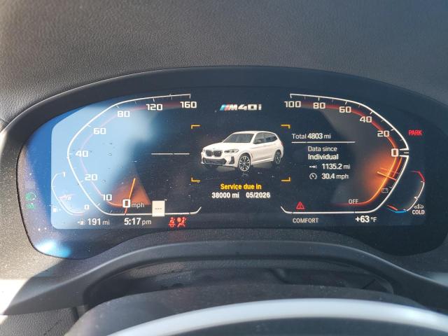 2023 BMW X3 M40I - 5UX83DP08P9S24709