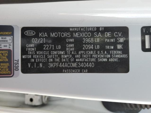 3KPF44AC0ME340440 | 2021 KIA FORTE GT