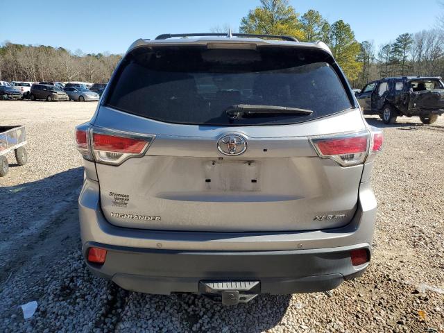 VIN 5TDJKRFH7ES044730 2014 Toyota Highlander, Xle no.6