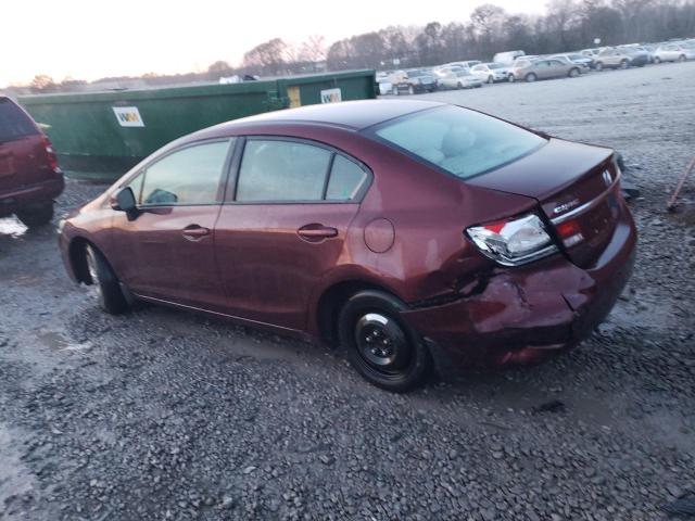Vin: 19xfb2f51de009449, lot: 76764673, honda civic lx 20132