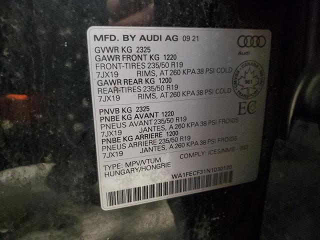 2022 AUDI Q3 TECHNIK - WA1FECF31N1030120