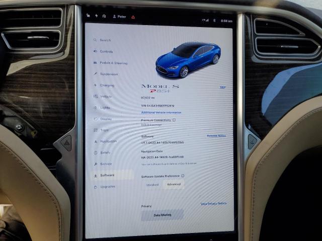 5YJSA1H19EFP52619 | 2014 TESLA MODEL S