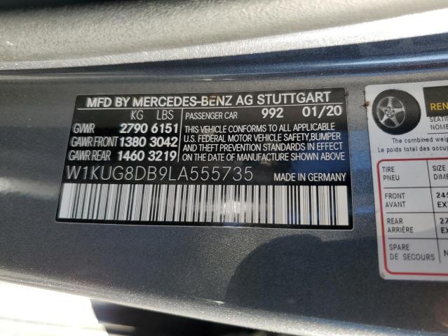 2020 MERCEDES-BENZ S 560 - W1KUG8DB9LA555735