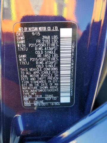 2016 NISSAN JUKE S - JN8AF5MR3GT600243