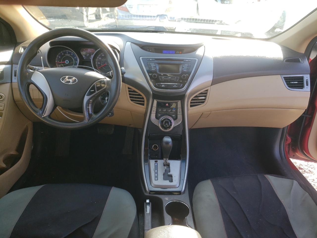 KMHDH4AE0DU718329 2013 Hyundai Elantra Gls