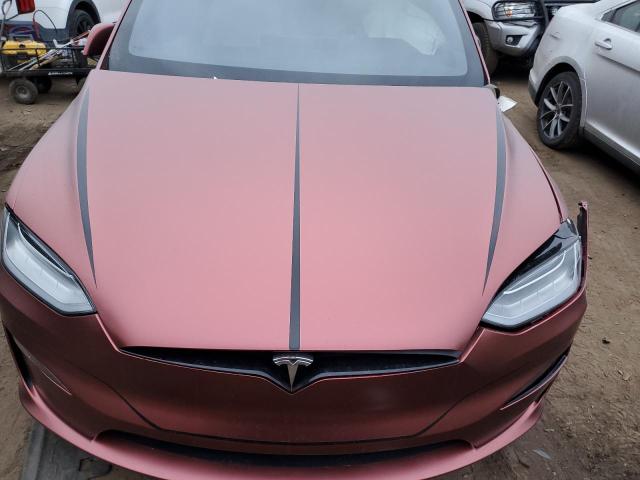 2022 Tesla Model X VIN: 7SAXCBE6XNF345479 Lot: 80235003