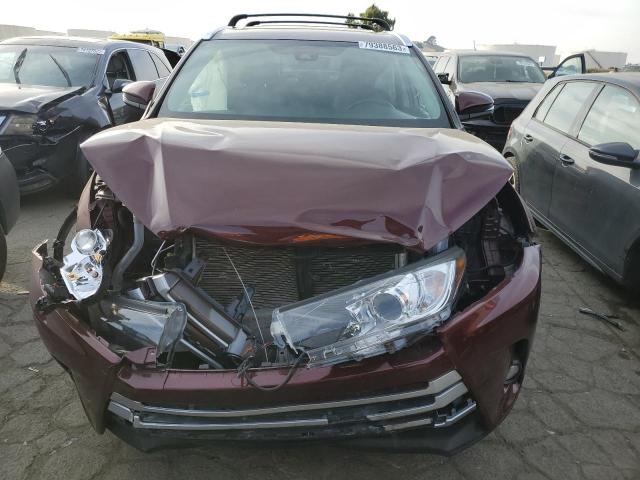 VIN 5TDJZRFH6KS716106 2019 Toyota Highlander, SE no.5