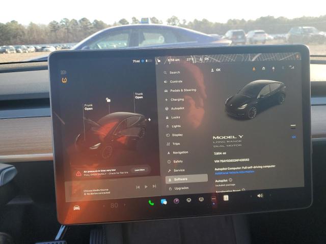 7SAYGDEE2NF428562 | 2022 TESLA MODEL Y