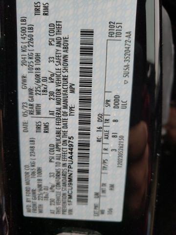 2023 FORD ESCAPE ST 1FMCU9MN7PUA44975