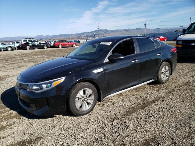 Lot #2411168176 2017 KIA OPTIMA HYB salvage car