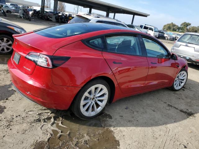 5YJ3E1EB9NF305052 | 2022 TESLA MODEL 3