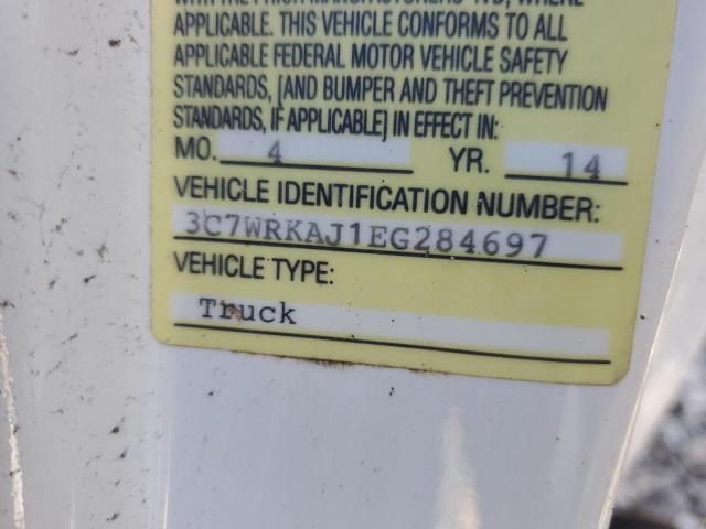 2014 Ram 4500 VIN: 3C7WRKAJ1EG284697 Lot: 81955643