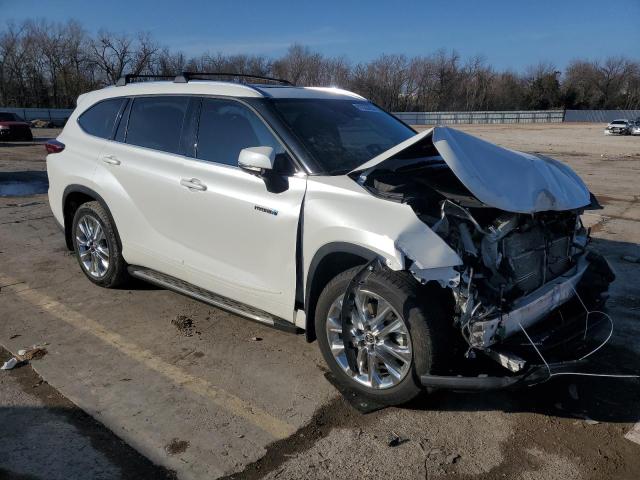 VIN 5TDYARAH5MS507696 2021 Toyota Highlander, Hybri... no.4