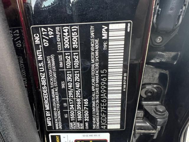 2018 MERCEDES-BENZ GLS 63 AMG - 4JGDF7FE6JA999615