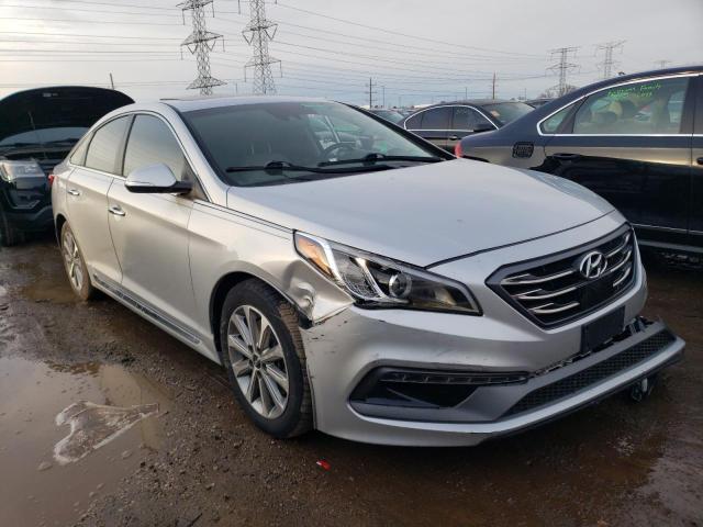  HYUNDAI SONATA 2017 Сріблястий