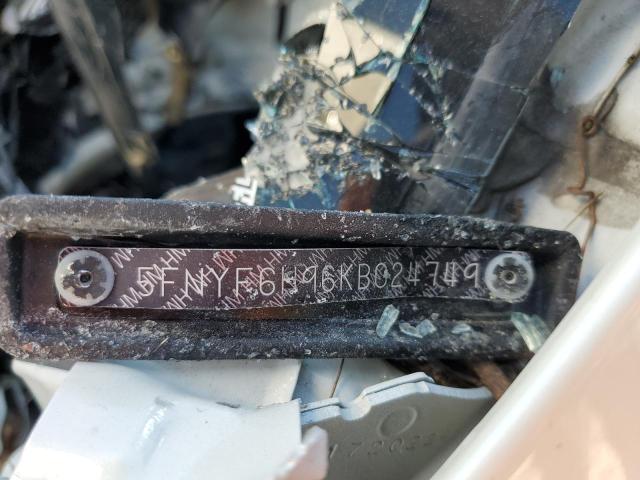 5FNYF6H96KB024749 Honda Pilot Touring