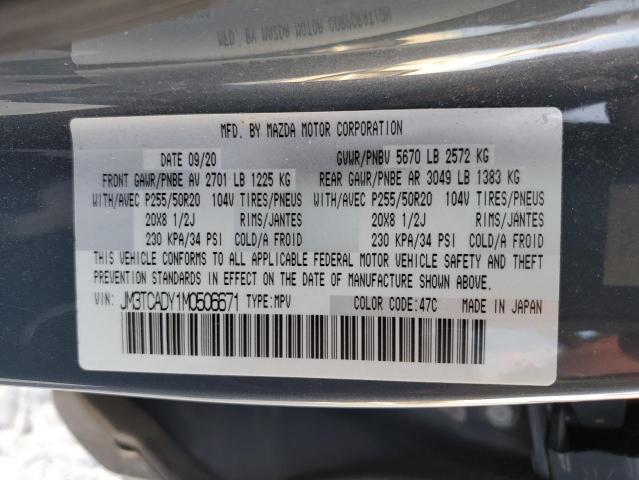 2021 MAZDA CX-9 GRAND - JM3TCADY1M0506671