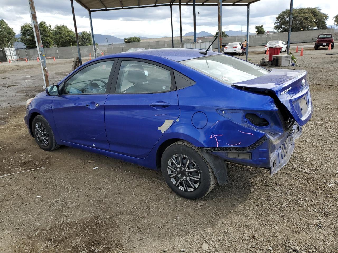 KMHCT4AEXDU318563 2013 Hyundai Accent Gls