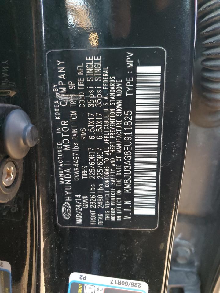 KM8JU3AG8EU911825 2014 Hyundai Tucson Gls