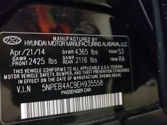 5NPEB4AC9EH935558 | 2014 HYUNDAI SONATA GLS