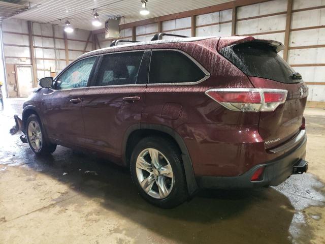 VIN 5TDDKRFH9FS224600 2015 Toyota Highlander, Limited no.2