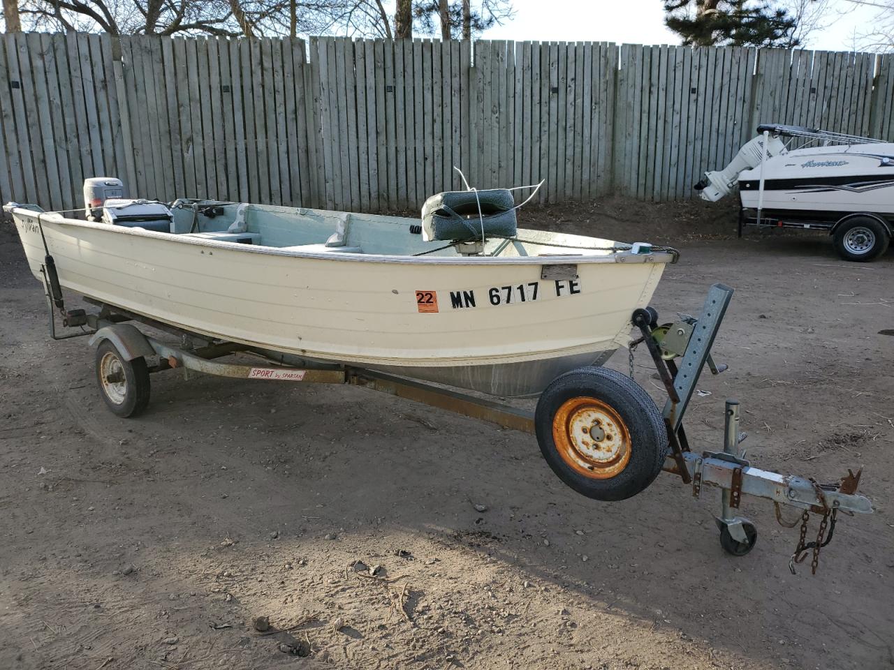 SYL3066***** 1986 Sylv Boat Only