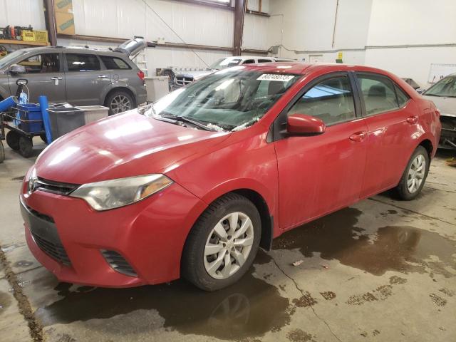 2015 Toyota Corolla L VIN: 2T1BURHE0FC421832 Lot: 80248073