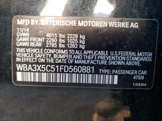 2015 BMW 328 XIGT - WBA3X5C51FD560881