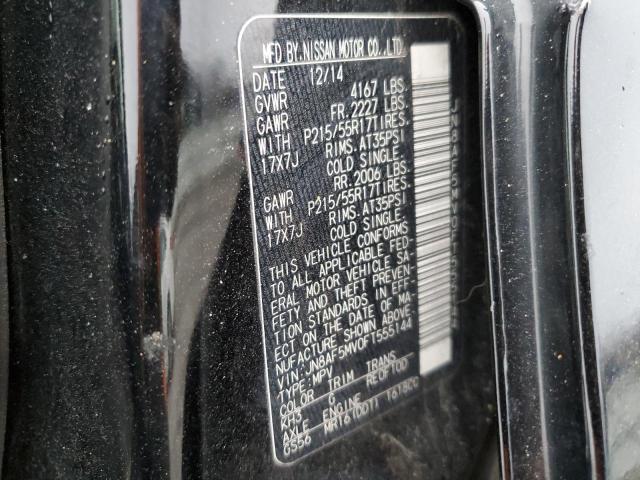 2015 NISSAN JUKE S - JN8AF5MV0FT555144