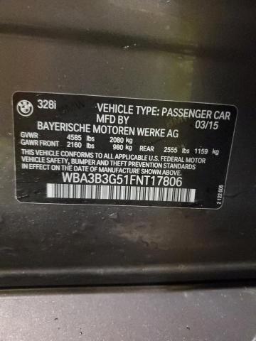 2015 BMW 328 XI - WBA3B3G51FNT17806