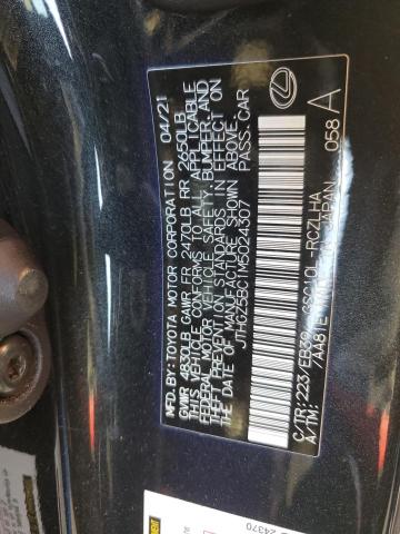 2021 LEXUS RC 350 BAS - JTHGZ5BC1M5024307