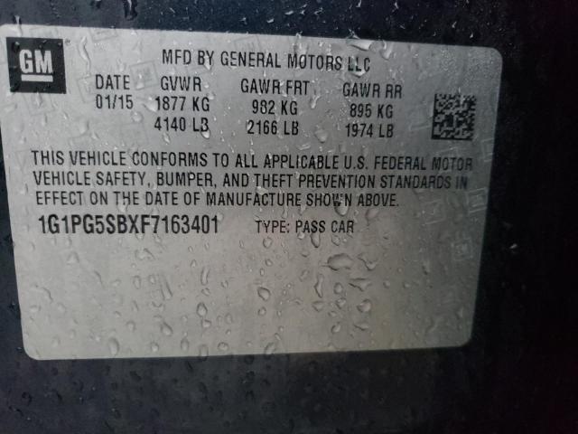 2015 CHEVROLET CRUZE LTZ - 1G1PG5SBXF7163401