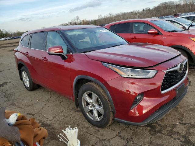 VIN 5TDBZRBH5MS076757 2021 Toyota Highlander, L no.4