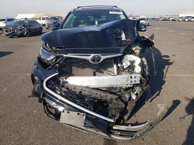 VIN 5TDHZRBH7NS560506 2022 Toyota Highlander, Xle no.5